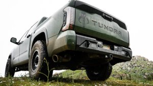Toyota Tundra Rear Bumper - DV8 Offroad - MTO Series - `22-`23 Toyota Tundra Rear Bumper - DV8 Offroad - MTO Series - `22-`23